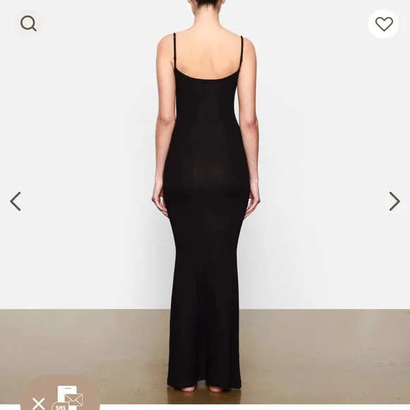 Skims maxi black size medium NWT - Picture 4 of 5